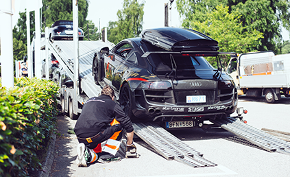 Sportbilar / täckta transporter